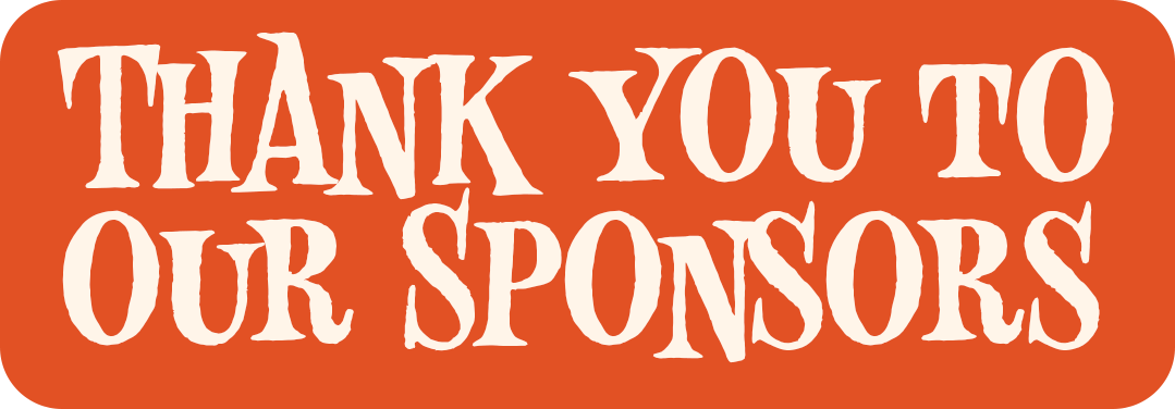 Thank you to our sponsors 